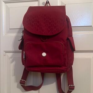 Kipling Red Backpack